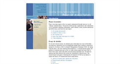 Desktop Screenshot of pearceassociates.com